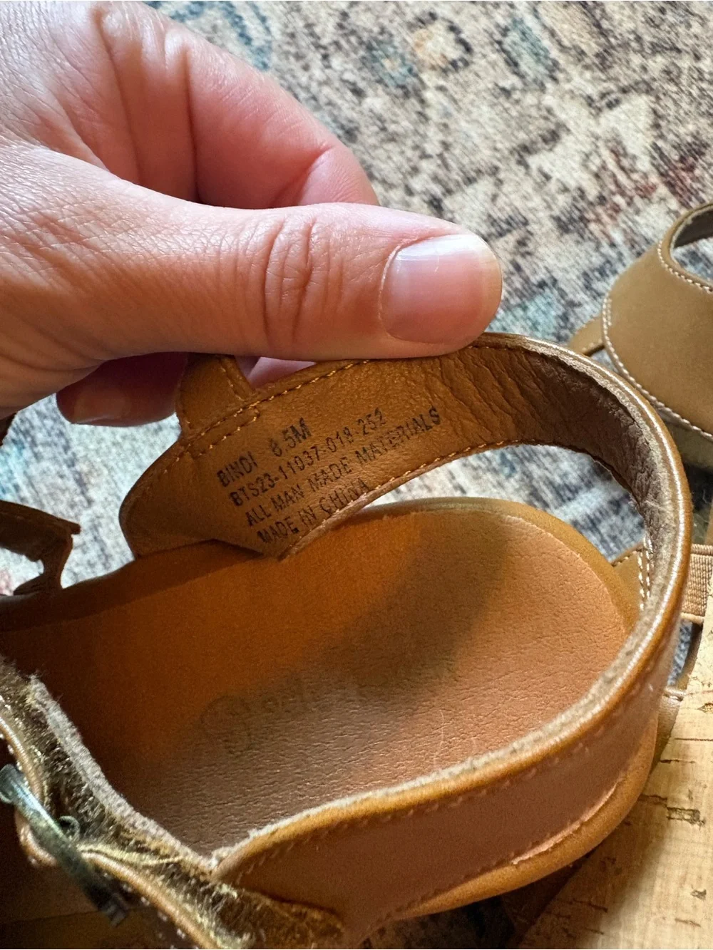 BareTraps wedge cork sandals, Women’s 8.5